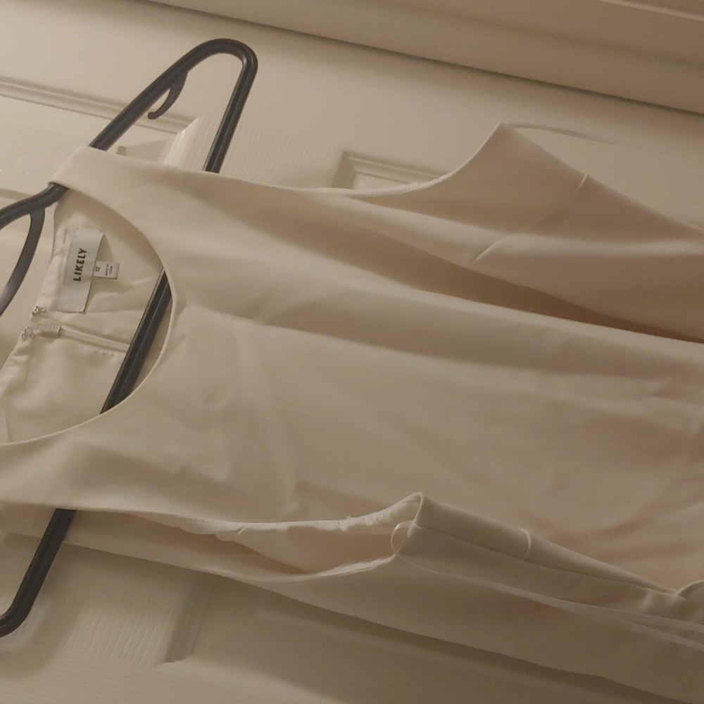 Bristol Dress LIKELY Women's White Dress Size 12